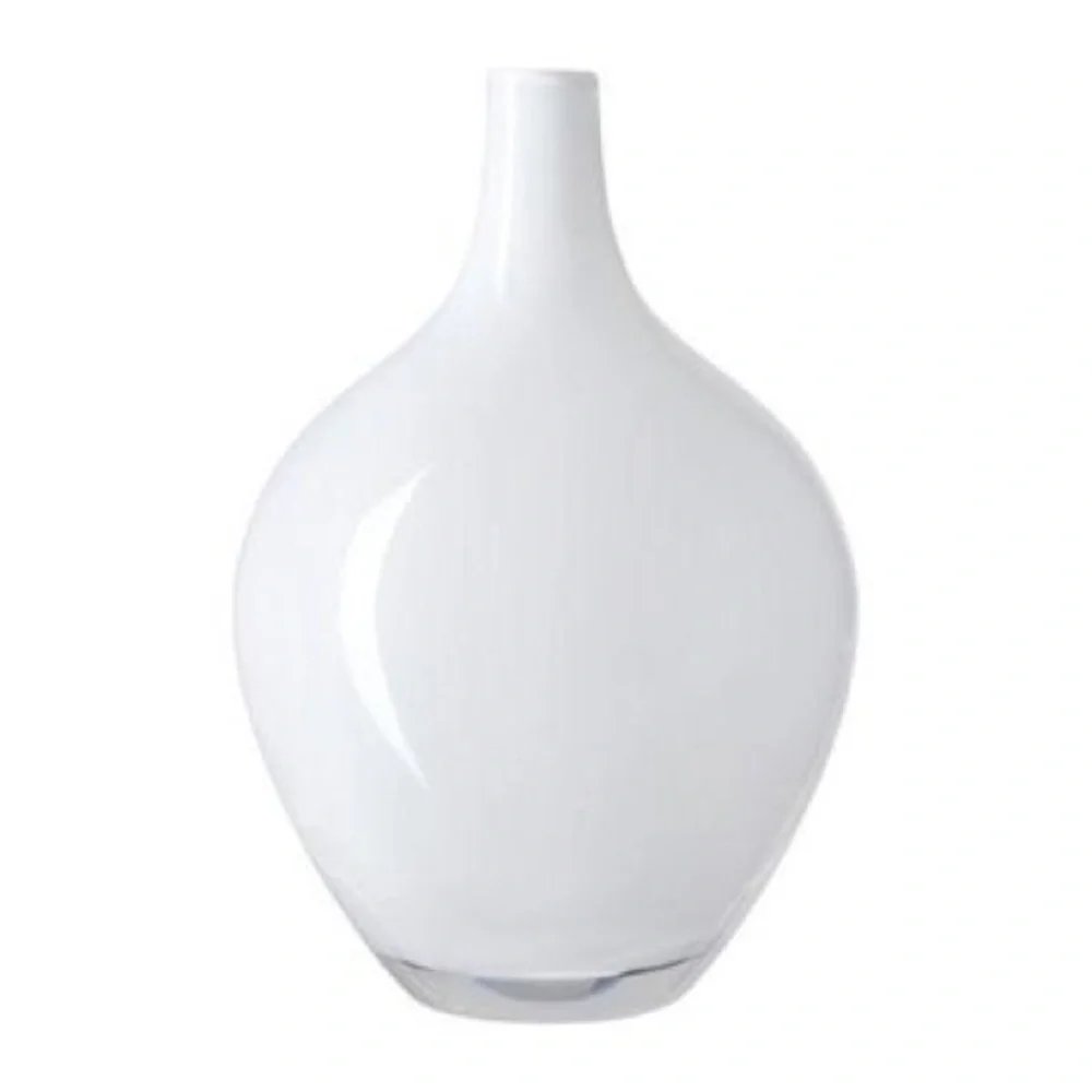 NWT IKEA White Salong Vase 301.198.37